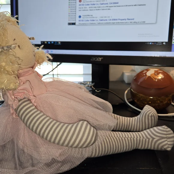 Elsie Doll By Bunnies by the Bay Pink - Picture 4 of 13